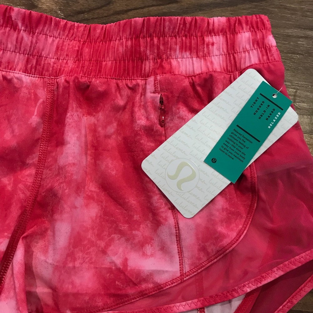 Lululemon NWT tie dye shorts - Picture 2 of 3